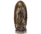 Our Lady of Guadalupe Virgin Mary Bronze Statue