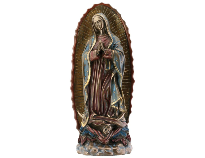 Our Lady of Guadalupe Virgin Mary Bronze Statue