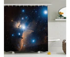 (180cm  W By 180cm  L, Multi 10) - Ambesonne Space Decorations Collection, Nebula Gas Clouds in the Outer Space Moving Image Dynamic Celestial Mystery Dust
