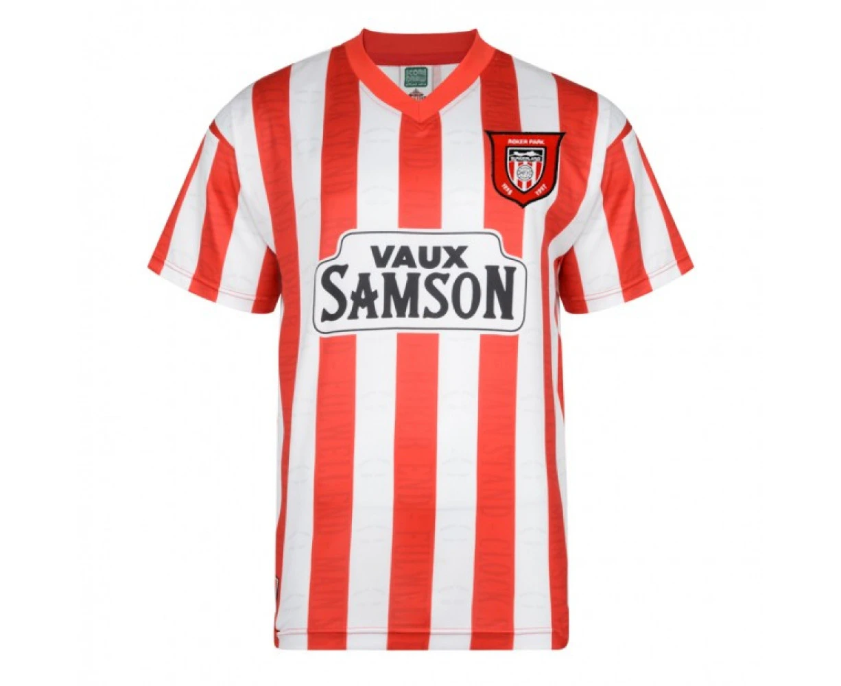 Score Draw Sunderland 1997 Retro Football Shirt