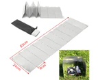10 Plates Foldable Aluminium Camping Outdoor Cooking Cooker Gas Stove Wind Shield Screen