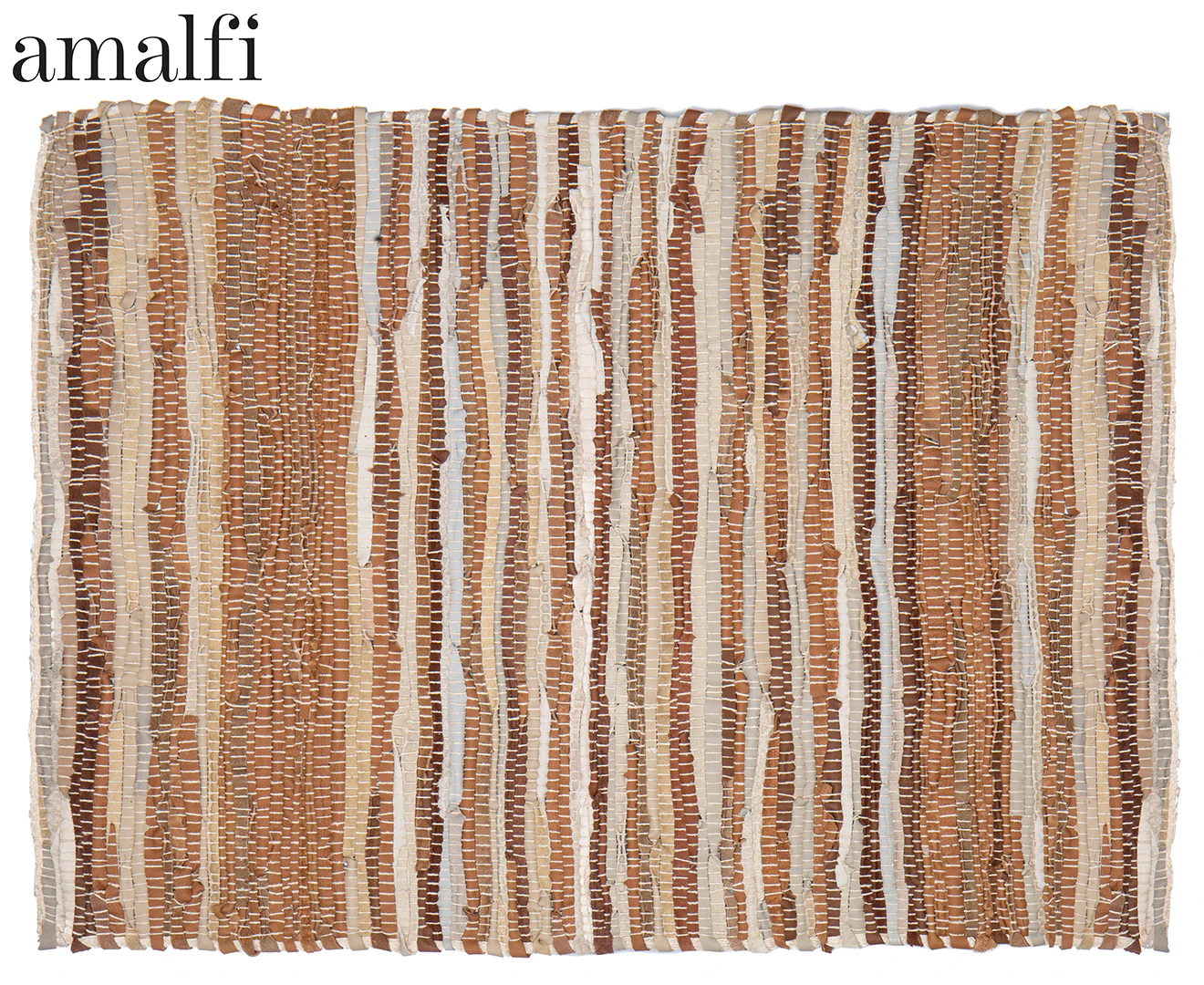 Amalfi 90x60cm Ocha Utility Mat - Brown Tones