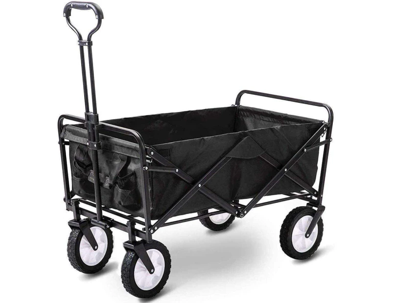 Foldable Collapsible Wagon Cart Garden Beach Outdoor Shopping