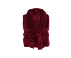 Bounty Microplush Bath Robe - Merlot