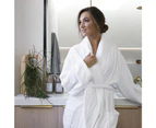 Bounty Microplush Bath Robe - Merlot