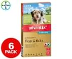 Advantix Flea & Tick Treatment For Dogs 4-10kg 6pk 1