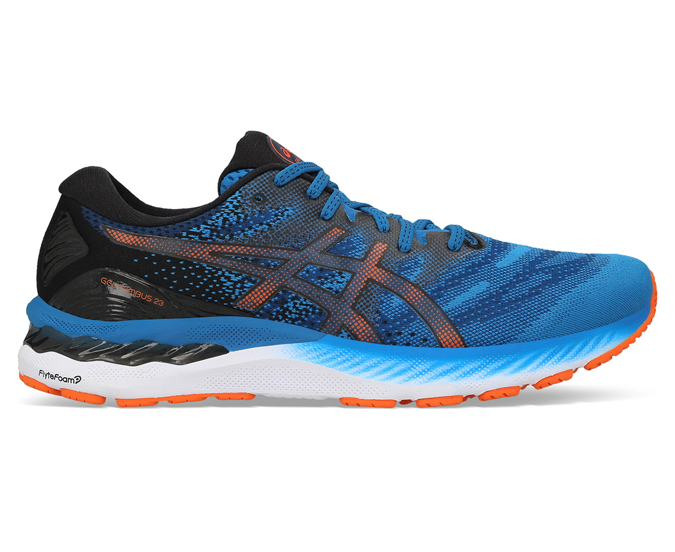 ASICS Men's GEL-Nimbus 23 Running Shoes - Reborn Blue/Black | Catch.co.nz