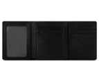 Fossil Lufkin Trifold Wallet - Black