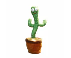 Dancing Cactus Plush Toy With Song Funny Gift AU