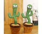 Dancing Cactus Plush Toy With Song Funny Gift AU
