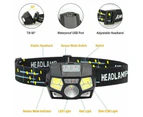 6 LIGHT MODES LED Head Torch Headlight