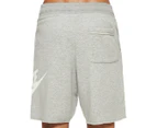 Nike Sportswear Men's Alumni Shorts - Dark Grey Heather/White