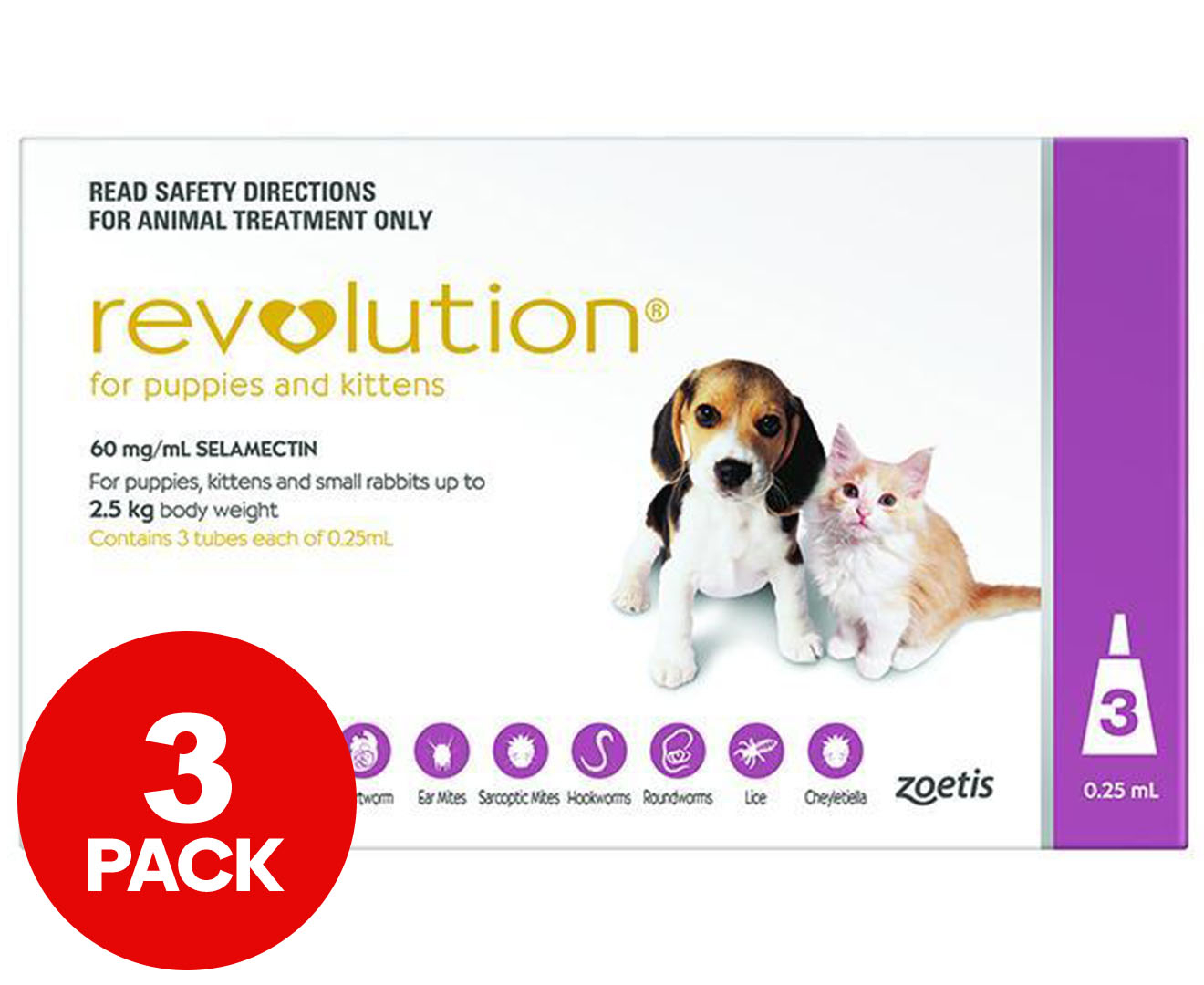 is revolution for dogs safe for cats