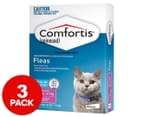 Comfortis Cat Meat Flavoured Flea Tablets 1.4-2.7kg 3-Pack 1