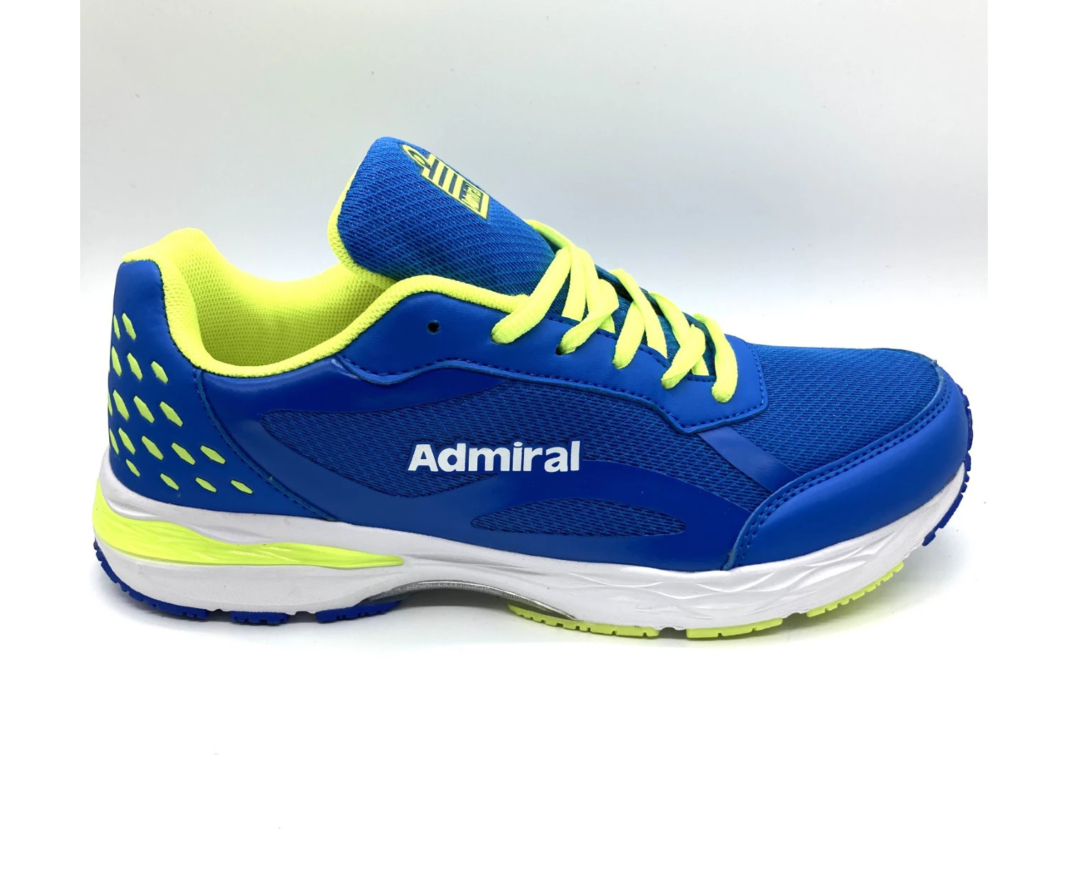 ADMIRAL Mens Running - Aerobreeze Pacemaker Royal Blue/Citron