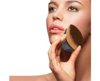 Beakey Flawless Foundation Makeup Brush Face Brush Petal-Shaped Makeup Brush-Black
