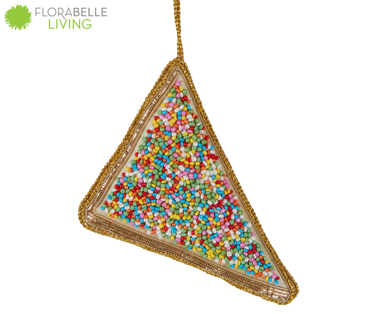 Florabelle Vixen & Velvet Fairy Bread Sequin Hanging Decoration - Pink/Multi