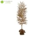 Florabelle 1.5m Prelit Crystal Coral Decorative Tree - Gold 1