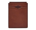 Fossil Mykel Brown Card Case SML1808210