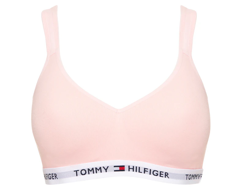 Tommy Hilfiger Women's Classic Cotton Lift Bralette - Blushing Bride