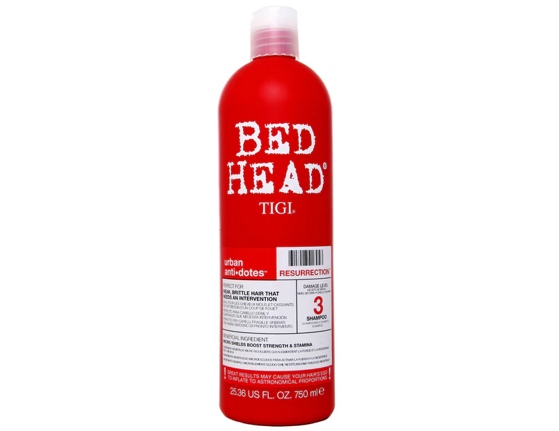 TIGI Bed Head Urban Antidotes Level 3 Resurrection Shampoo 750ml