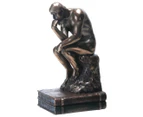 Rodin The Thinker Male Nude Bronze Colour Resin Collectible Statue Figurine
