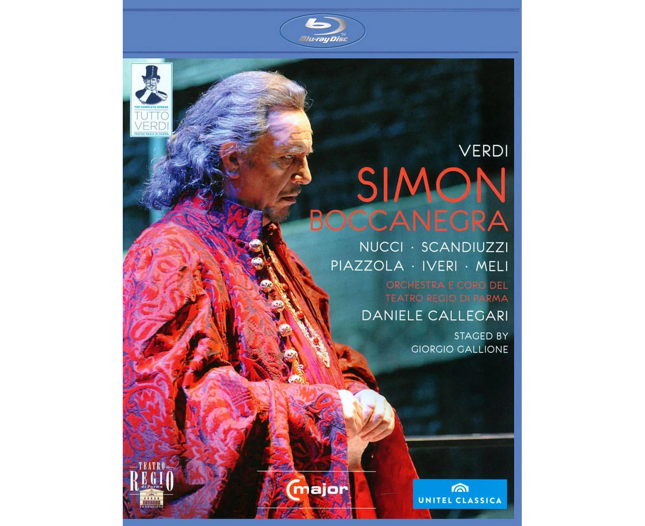 Simon Boccanegra: Teatro Regio Di Parma (Callegari) [Region B] [Blu-ray]