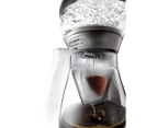 DéLonghi 1.2L Clessidra 2-in-1 Drip & Pour-Over Coffee Machine - Silver/Clear | ICM17210