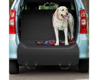Pets Car Back Seat Cover Protector Waterproof Scratch proof Dog Hammock-Black