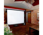 RANDY & TRAVIS MACHINERY Electric Motorised Home Theatre Projector Screen 100" + Remote