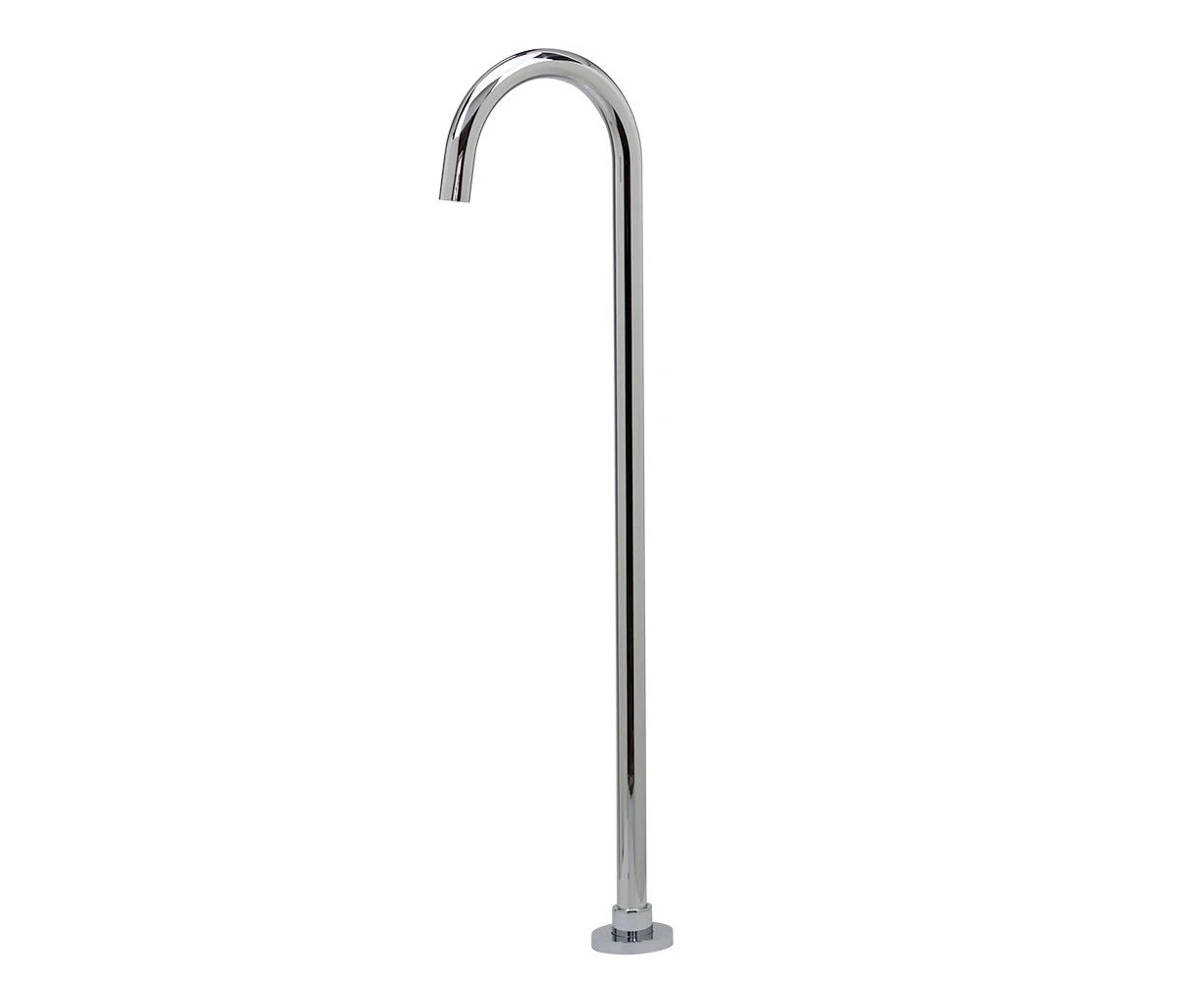 VALE Symphony Floor Standing Bath Spout - Luxury Chrome