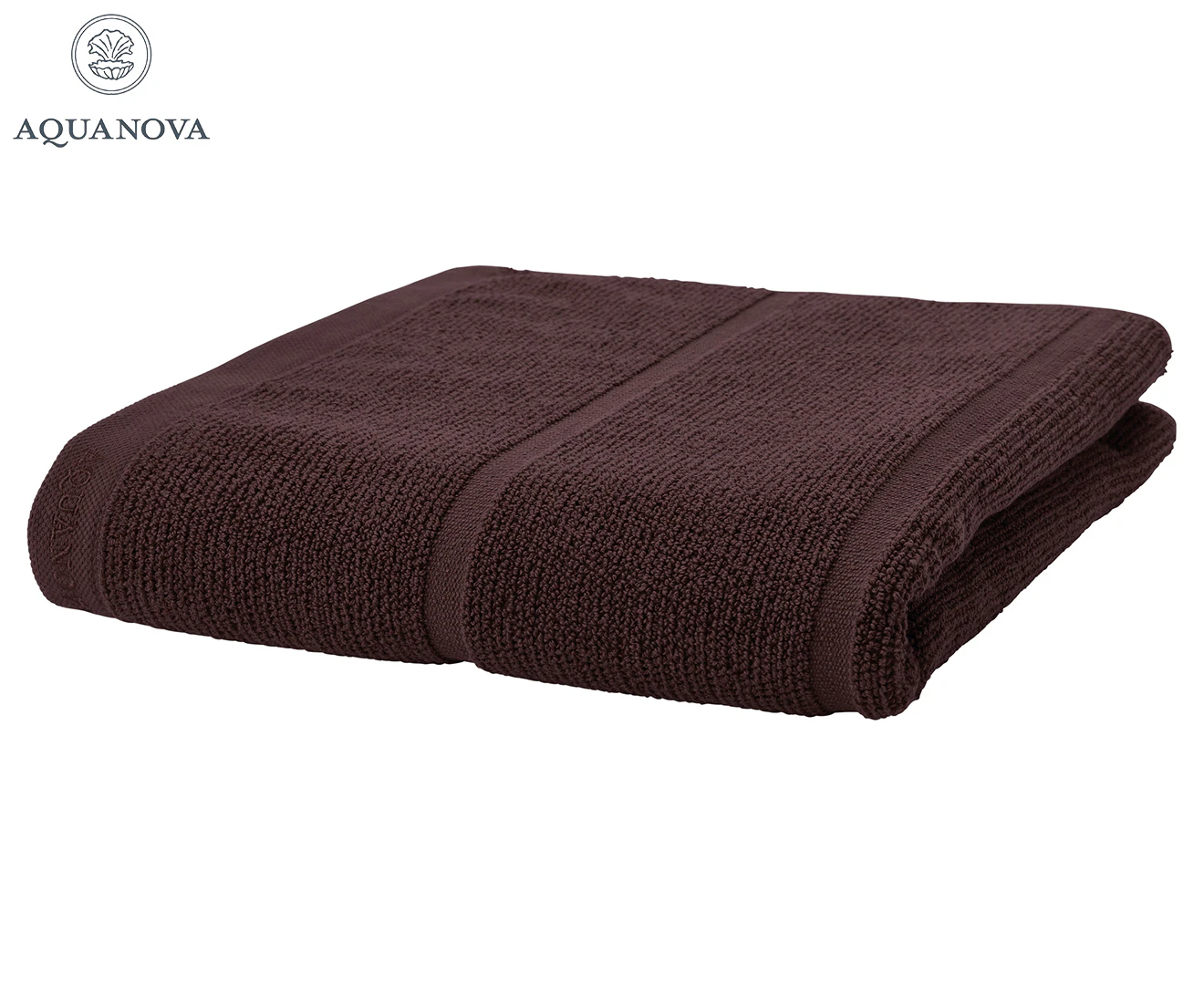 Aquanova Adagio Bath Towel - Aubergine