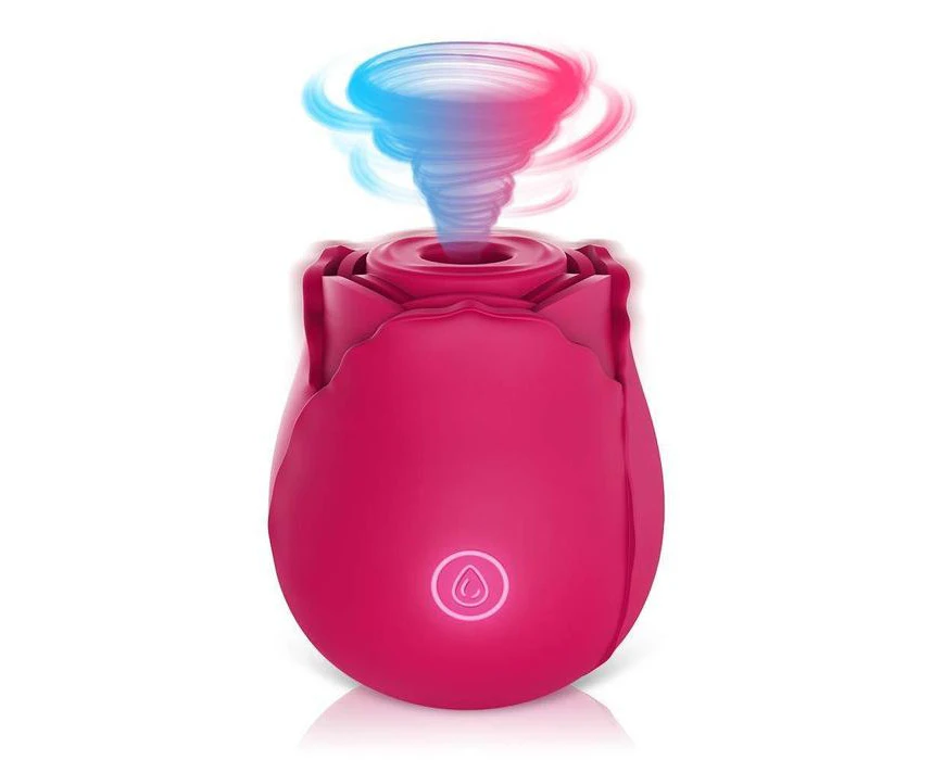 JRL Rose Suction Vibrator - Clitoral Stimulator with Elegant Rose Design