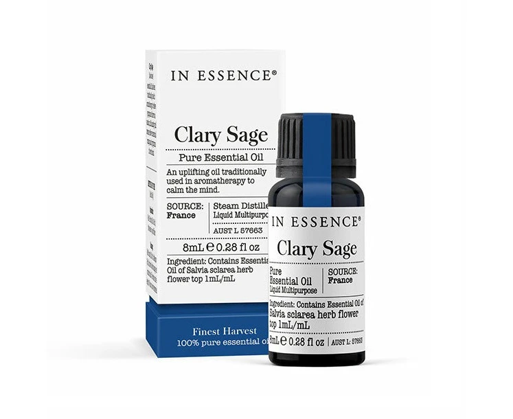 In Essence-Clary Sage Pure Essential Oil 8ml