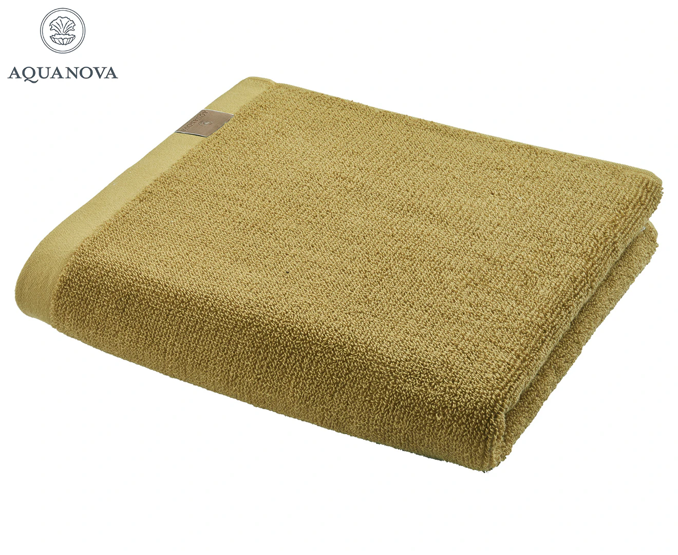 Aquanova Oslo Organic Cotton Bath Towel - Mustard