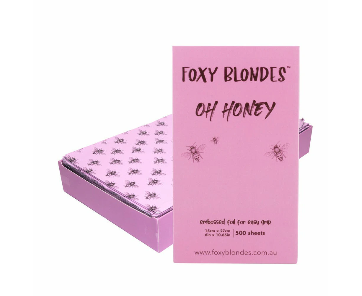 Foxy Blondes Oh Honey Flat Pack Foils 500 sheets 15cm x 27cm