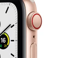 Apple Watch SE (GPS + Cellular) 40mm Gold Aluminium Case with Starlight Sport Band