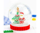 Creative Hobbies 10cm DIY Clear Plastic Water Globe Snow Globe with Screw Off Cap -Great for DIY Crafts