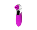 Vibrator Female Suction Sucking Usb Rechargeable Women Adult Spot Sex Toy Purple