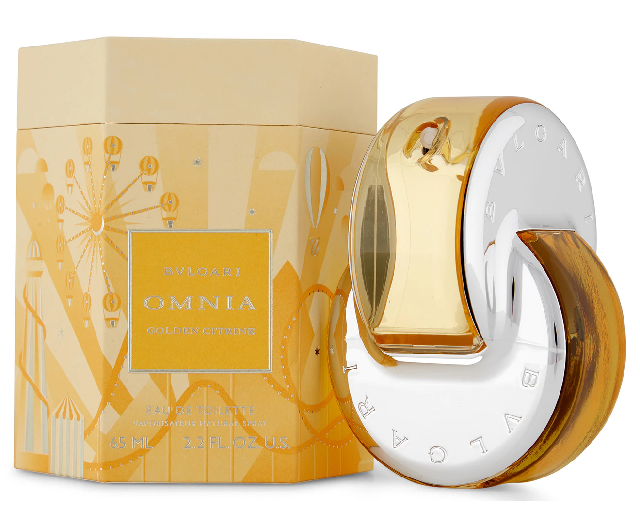 Omnia Golden Citrine by Bvlgari Eau De Toilette Spray 65ml