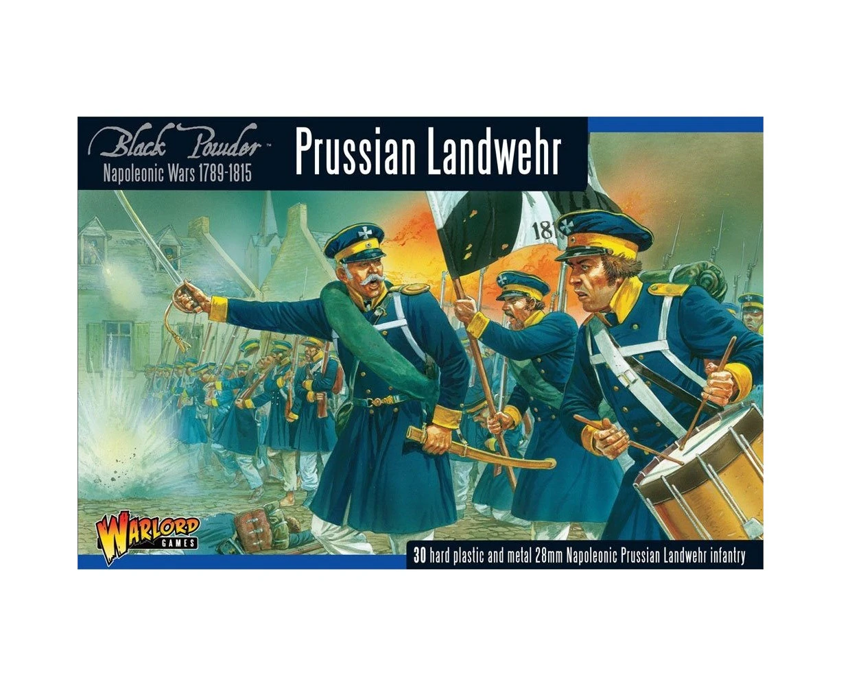 Prussian Landwehr 30 28mm Wargaming Miniatures Napoleonic