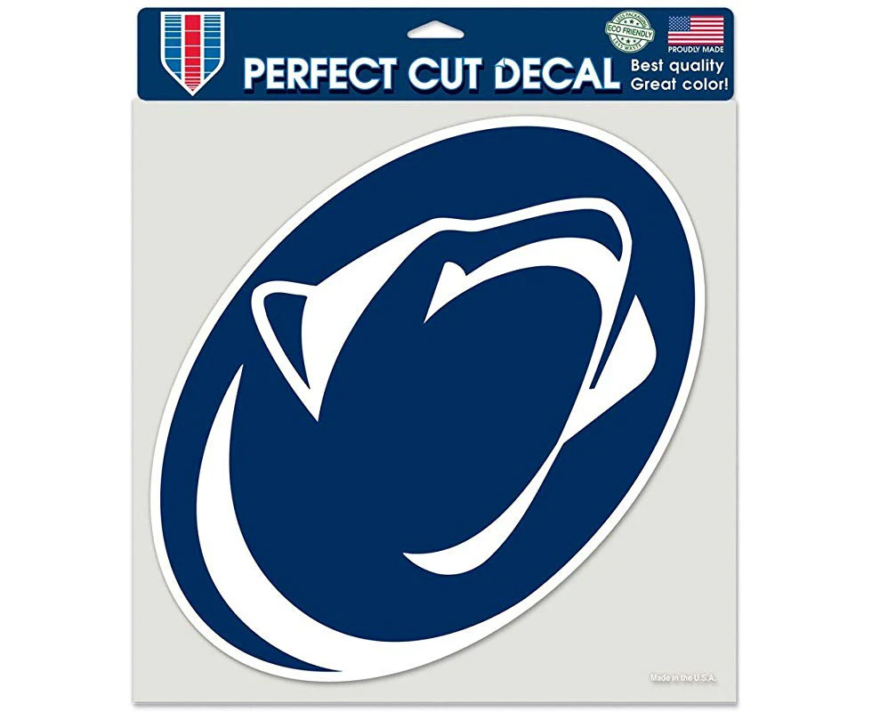 (Penn State University, 20cm  x 20cm ) - Caseys Distributing 3208580526 Penn State Nittany Lions Die-Cut Decal- 20cm . x 20cm . Colour