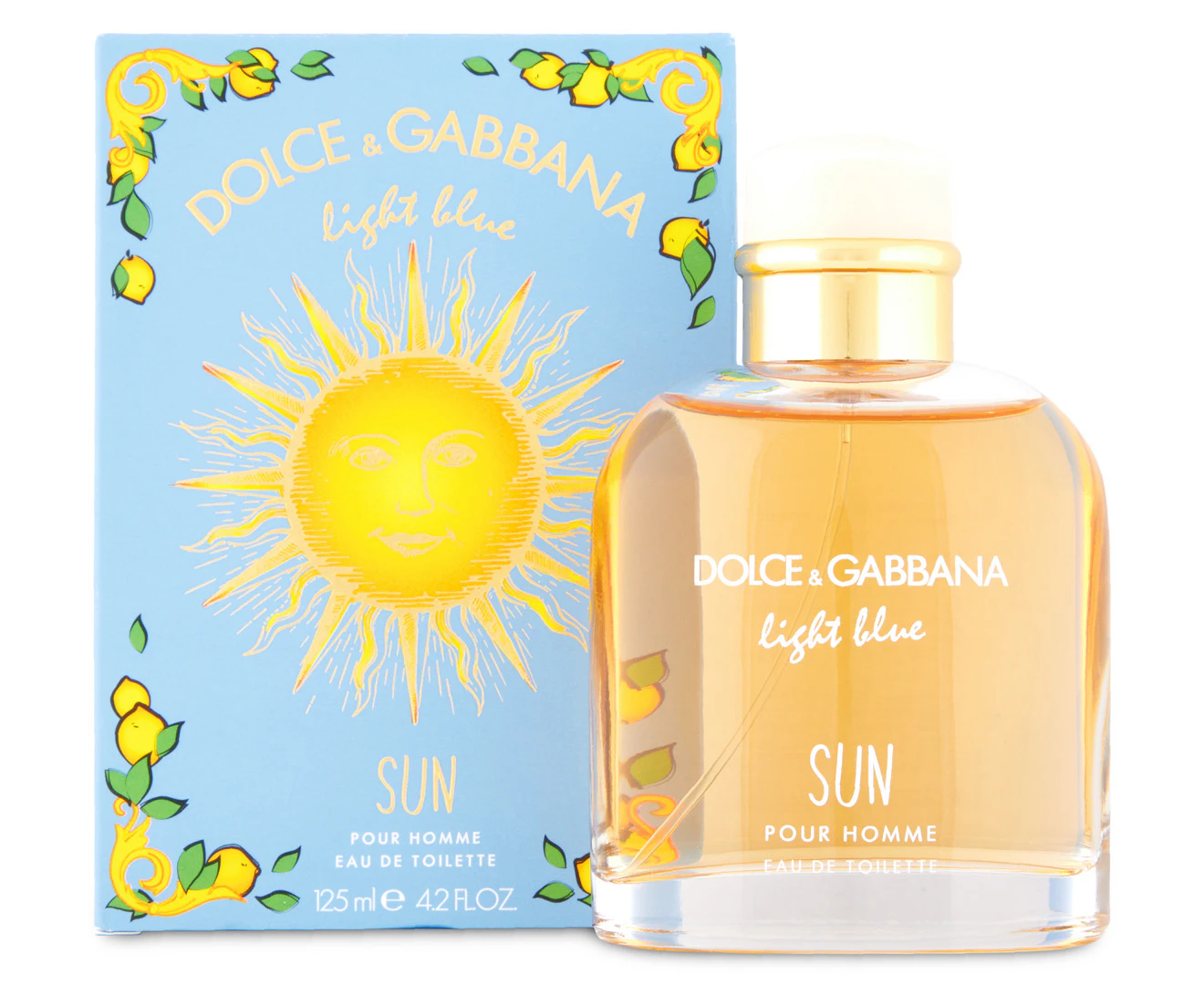 Dolce & Gabbana Light Blue Sun For Men EDT Perfume 125mL