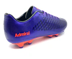 ADMIRAL Football Boots  - Bucks FG Purple/Black/Orange