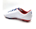ADMIRAL Football Boots  - Pulz Leach FG White/Royal/Red
