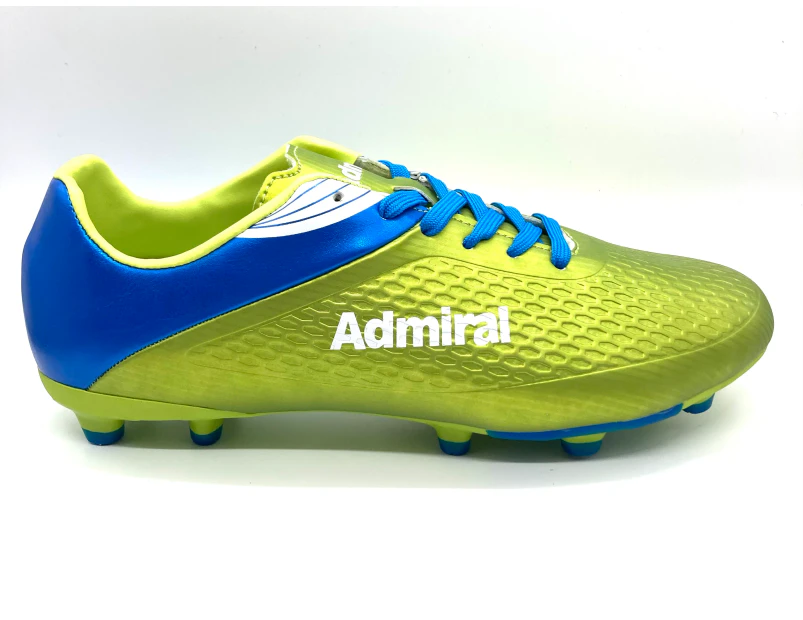 ADMIRAL Football Boots  - Pulz Demize FG Citron/Blue/White