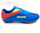 ADMIRAL Football Boots  - Pulz Demize FG Blue/Red/Yellow
