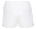 Calvin Klein Men's Short Runner Packable Swim Shorts - Classic White