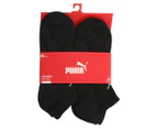 Puma Unisex Elements Sneaker Socks 6-Pack - Black