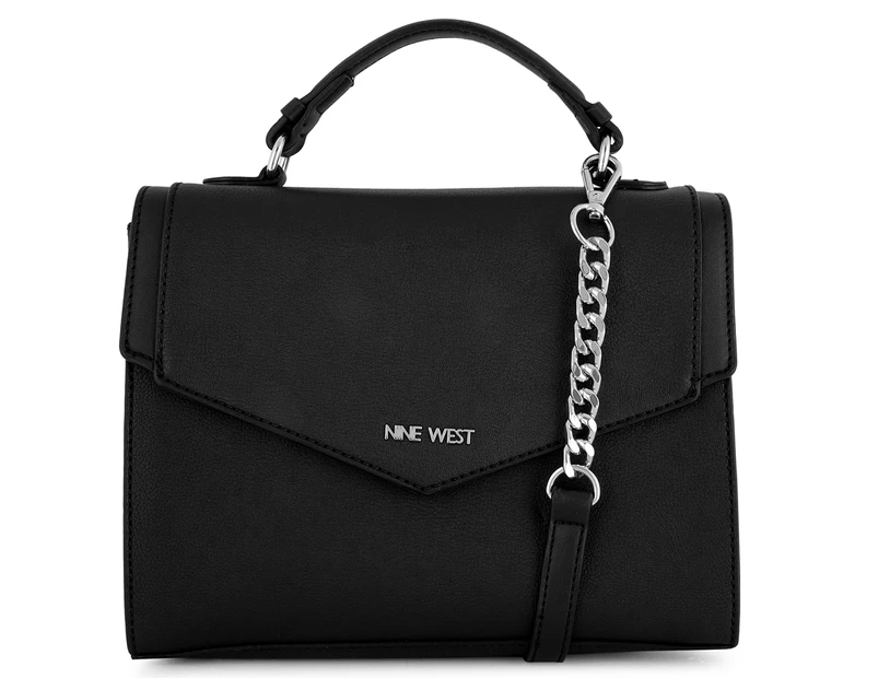 Nine West Golder Top Handle Shoulder Bag - Black
